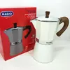Гейзерная кофеварка Magio MG-1009, гейзерная турка для кофе, кофеварка гейзерного типа
