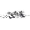 Набор посуды 18 предметов ASTRA A-2618, набор посуды для электрических плит, наборы кастрюль