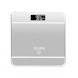 Весы напольные электронные iScale 2017D 180кг (0,1кг), с температурой. Цвет: белый