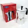 Гейзерная кофеварка Magio MG-1002, гейзер для кофе, кофеварка гейзерного типа, кофеварка для дома