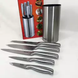 Универсальный кухонный ножевой набор Magio MG-1093 5 шт, набор ножей для кухни, кухонные ножи