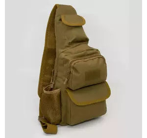 Тактическая штурмовая военная полицейская плечевая сумка через плечо 5 л для охоты, рыбалки Койот
