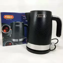 Электрочайник MAGIO MG-493, тихий электрический чайник, электронный чайник, чайник дисковый