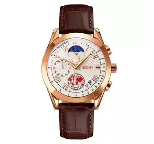 Часы наручные мужские SKMEI 9236RGSI, оригинальные мужские часы, фирменные спортивные часы