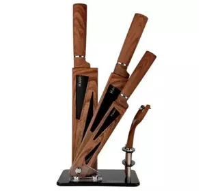 Набор ножей Magio MG-1095 5 предметов, Поварские кухонные ножи набор, Набор ножей для кухни