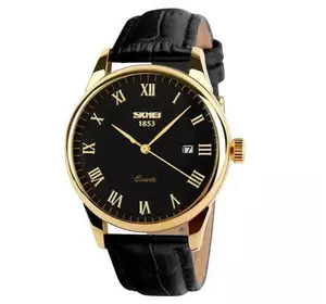 Часы наручные мужские SKMEI 9058LGDBKBK, оригинальные мужские часы, статусные мужские наручные часы