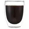 Набор стаканов с двойным дном Con Brio CB-8330-2 300 мл 2 шт, прозрачные чашки с двойными стенками
