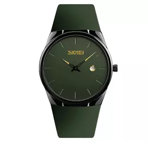 Часы наручные мужские SKMEI 1509AG, мужские круглые наручные часы