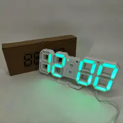 Часы настольные электронные LY-1089 LED с будильником и термометром, умные настольные часы