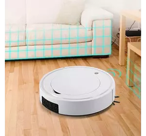 Автоматический Робот-пылесос умный пылесос на аккумуляторе Ximei Mop. Цвет: белый