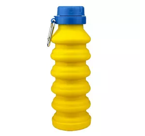 Бутылка для воды складная Magio MG-1043Y 450 мл. Цвет: желтый