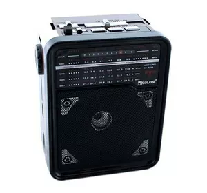 Радиоприемник RX-9100 USB+SD Радио с фонарем Golon